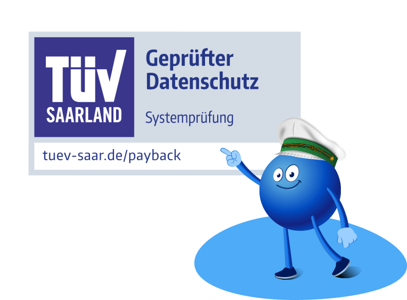 TÜV Geprüfter Datenschutz - sicher PAYBACK Punkte sammeln